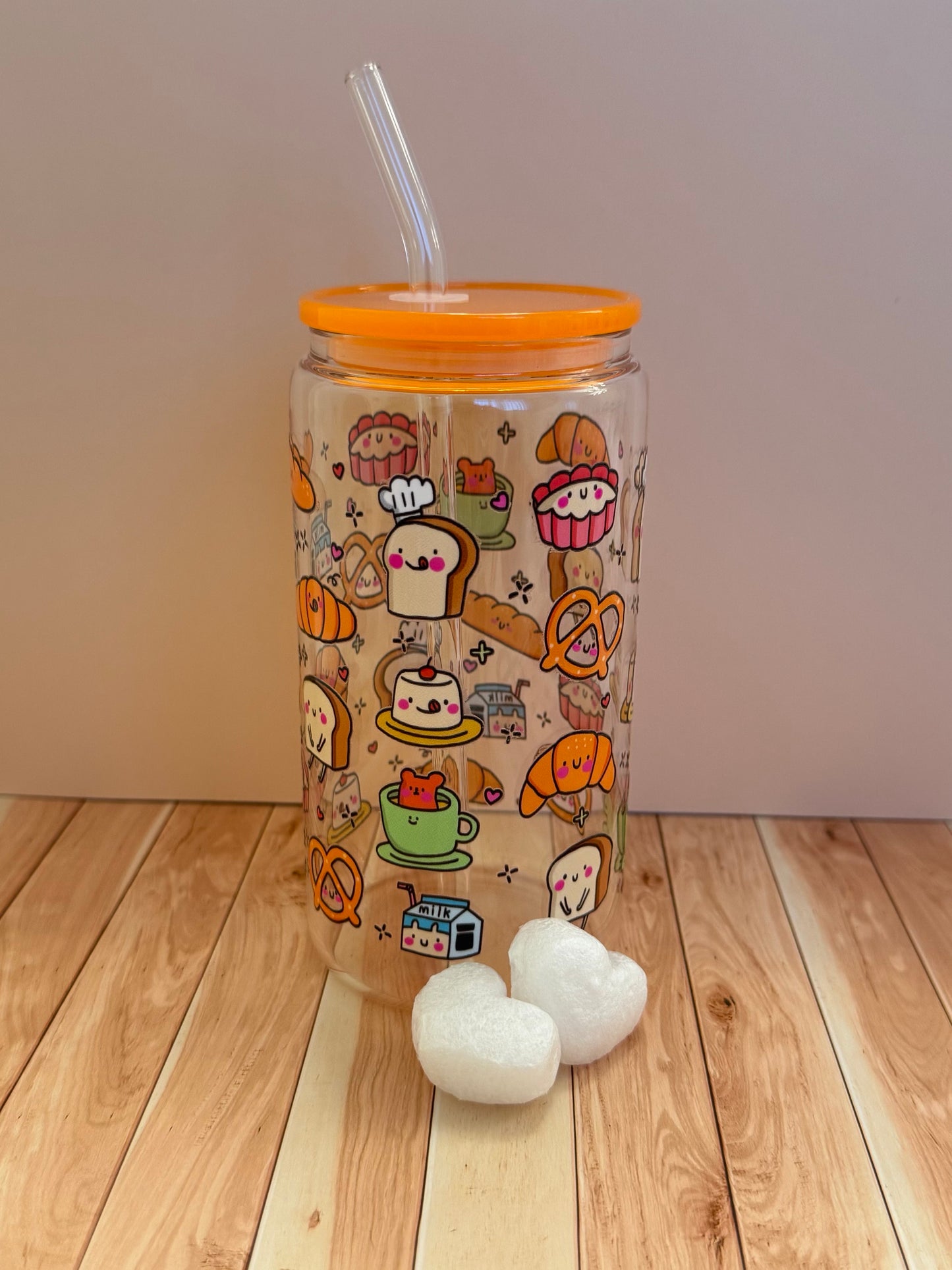 Bakery-Glass cup 16oz