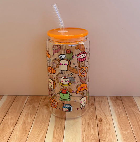 Bakery-Glass cup 16oz