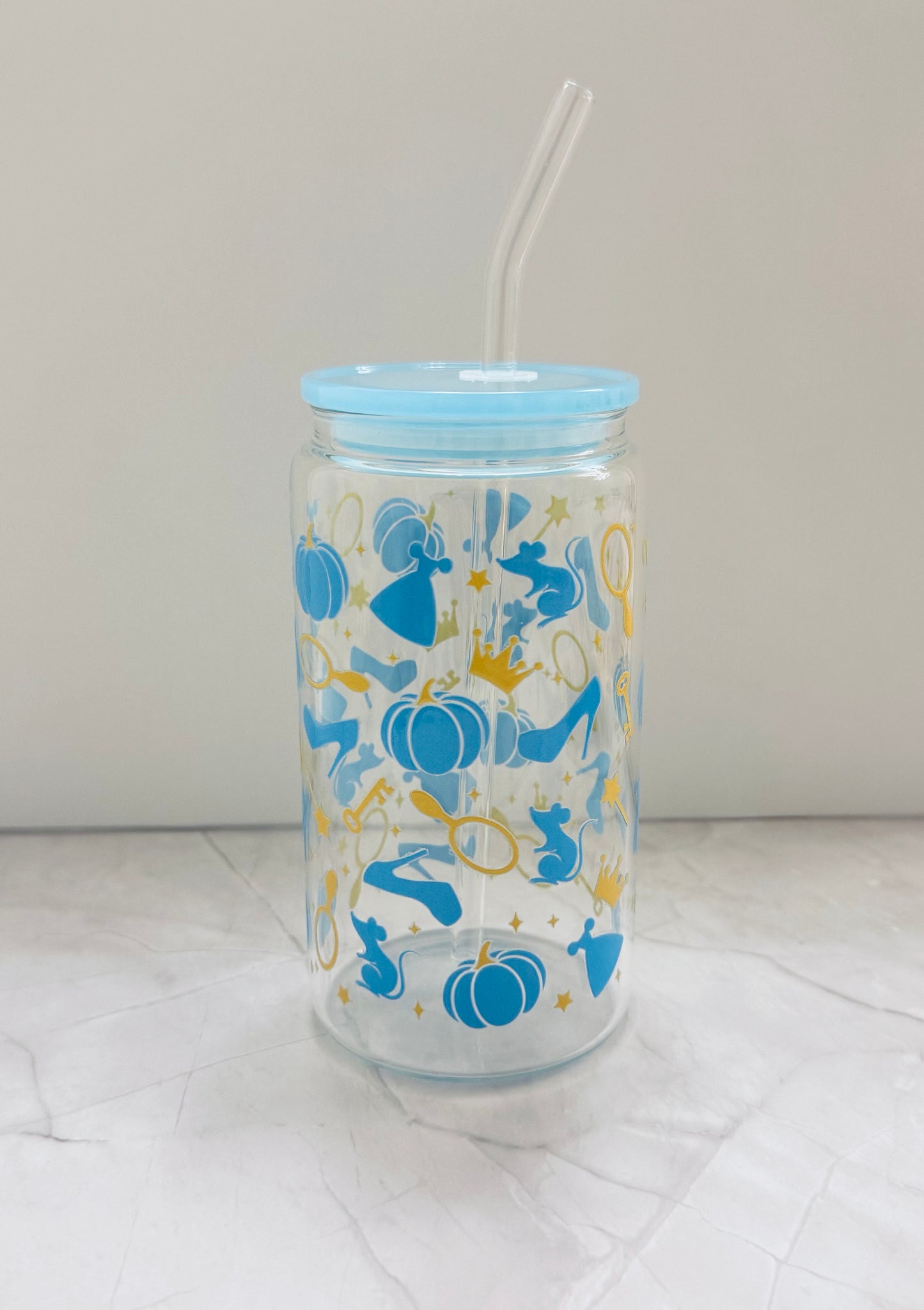 Princess-Glass cup 16oz