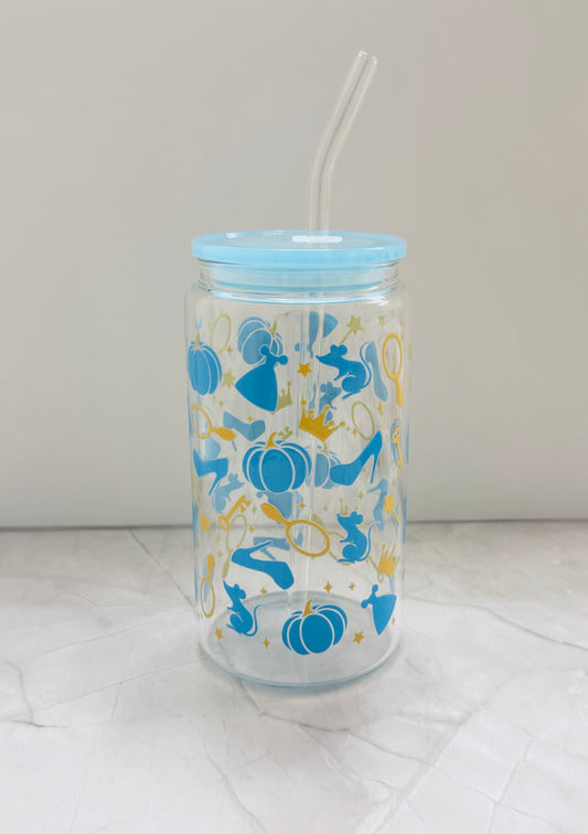 Princess-Glass cup 16oz
