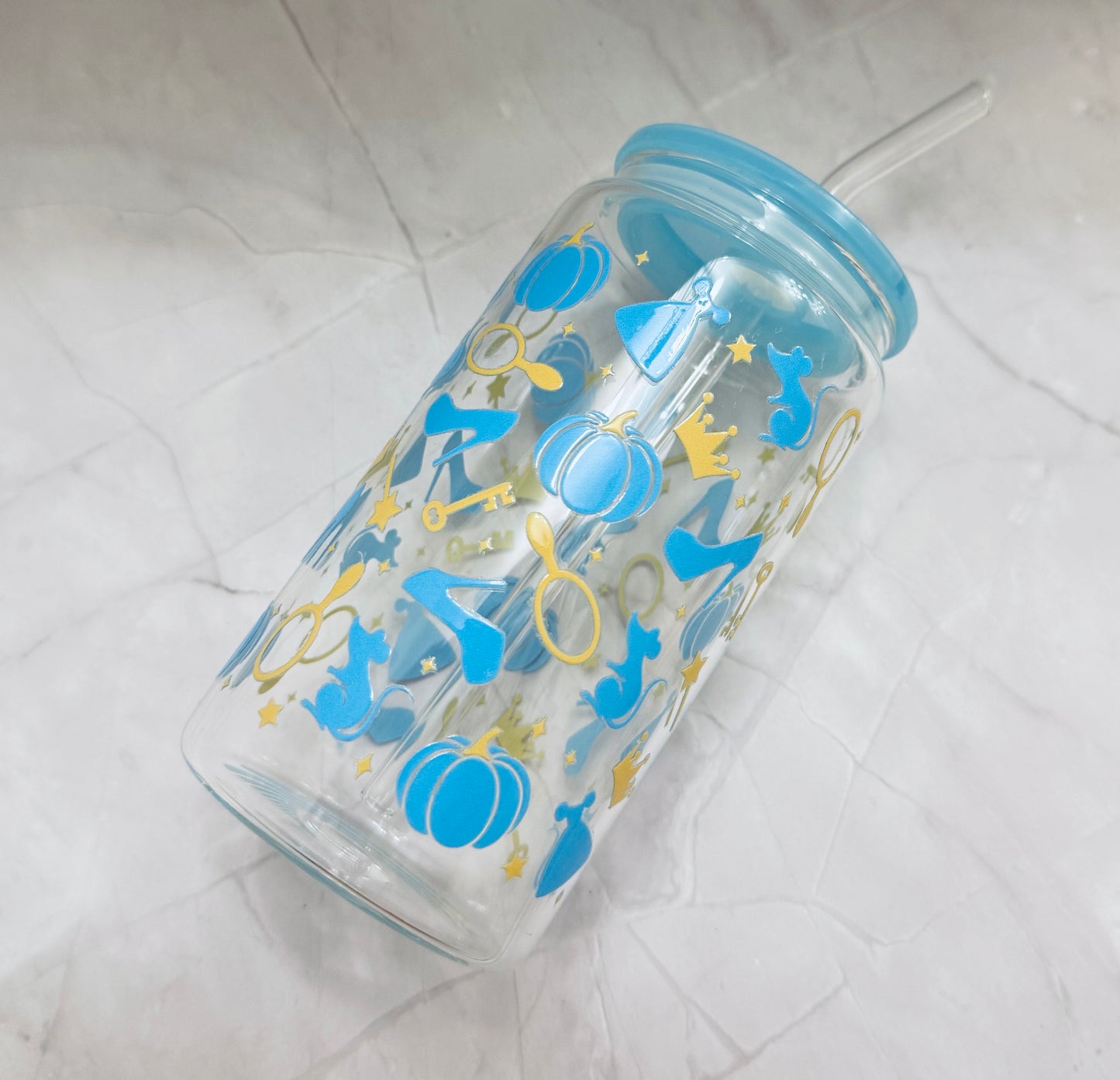 Princess-Glass cup 16oz