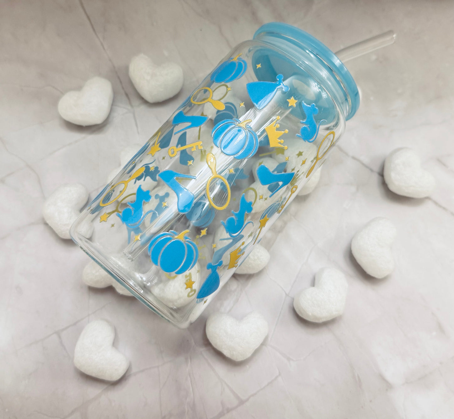 Princess-Glass cup 16oz